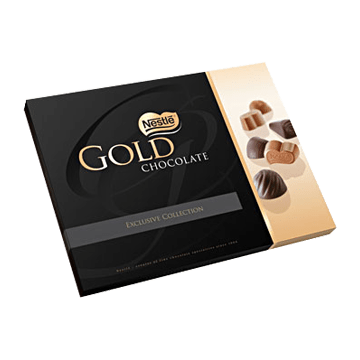Boîte de chocolats Gold Chocolate (Nestle)