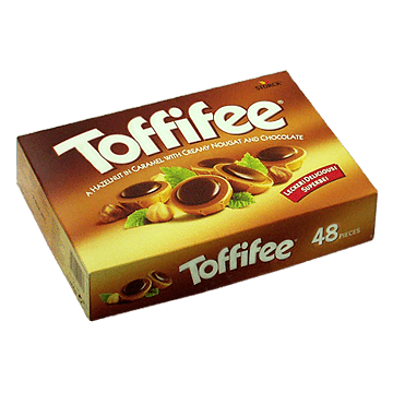 Boîte de chocolats Toffifee