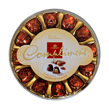 Boîte de chocolats Cadbury Compliment