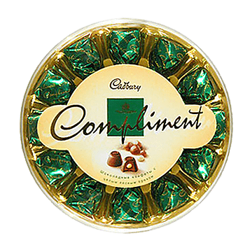 Boîte de chocolats Cadbury Compliment