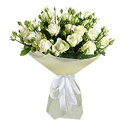 Bouquet de roses de brousse