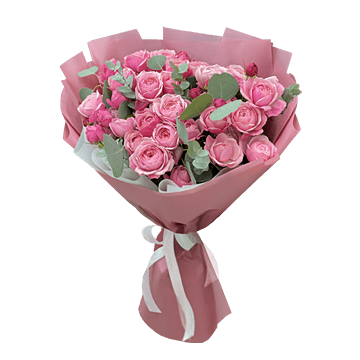 Bouquet de roses de brousse