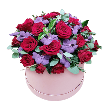 Roses et orchidees