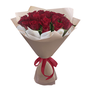 Bouquet de roses rouges