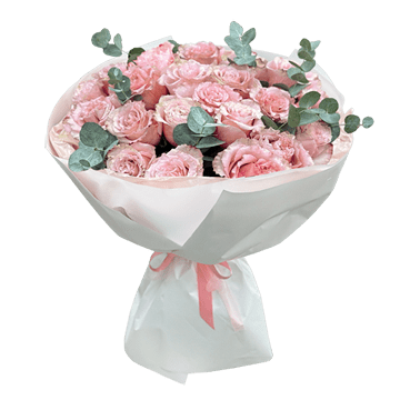 Bouquet de roses roses