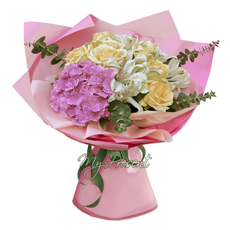 Bouquet de roses, d